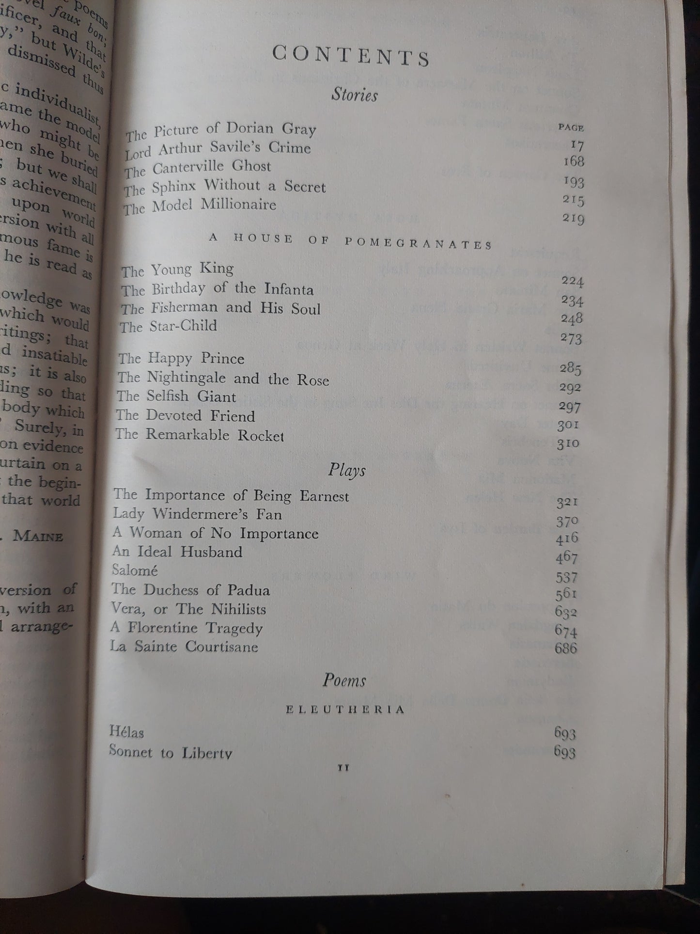 The Works of Oscar Wilde