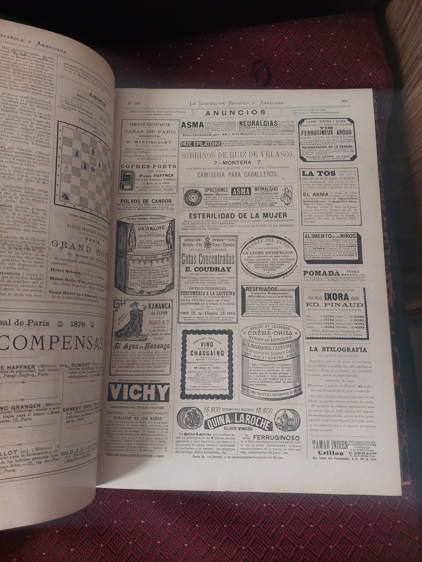La ilustración española y americana. Fasciculos 1 al 28