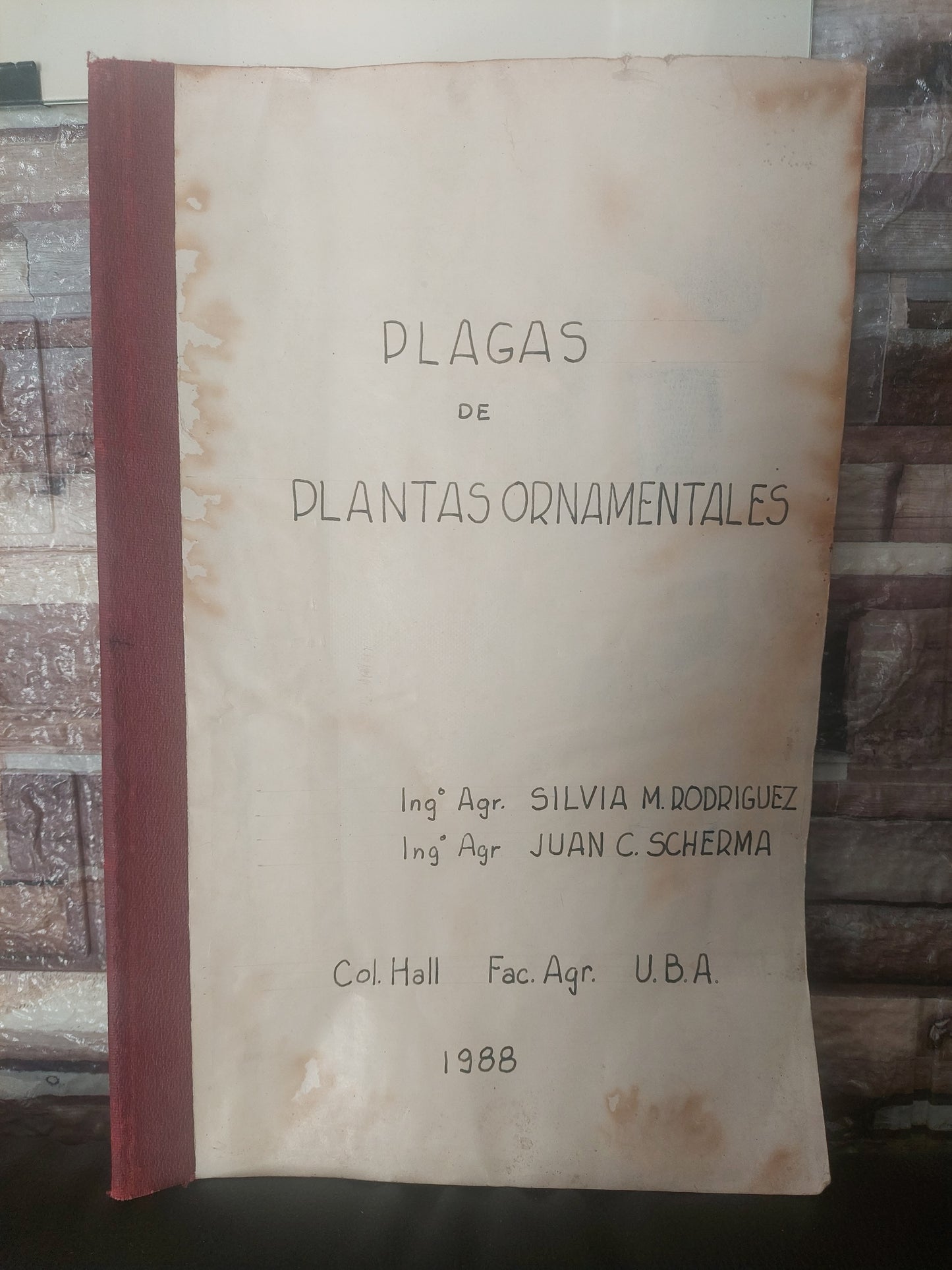 Plagas de plantas ornamentales - Rodriguez y Scherma