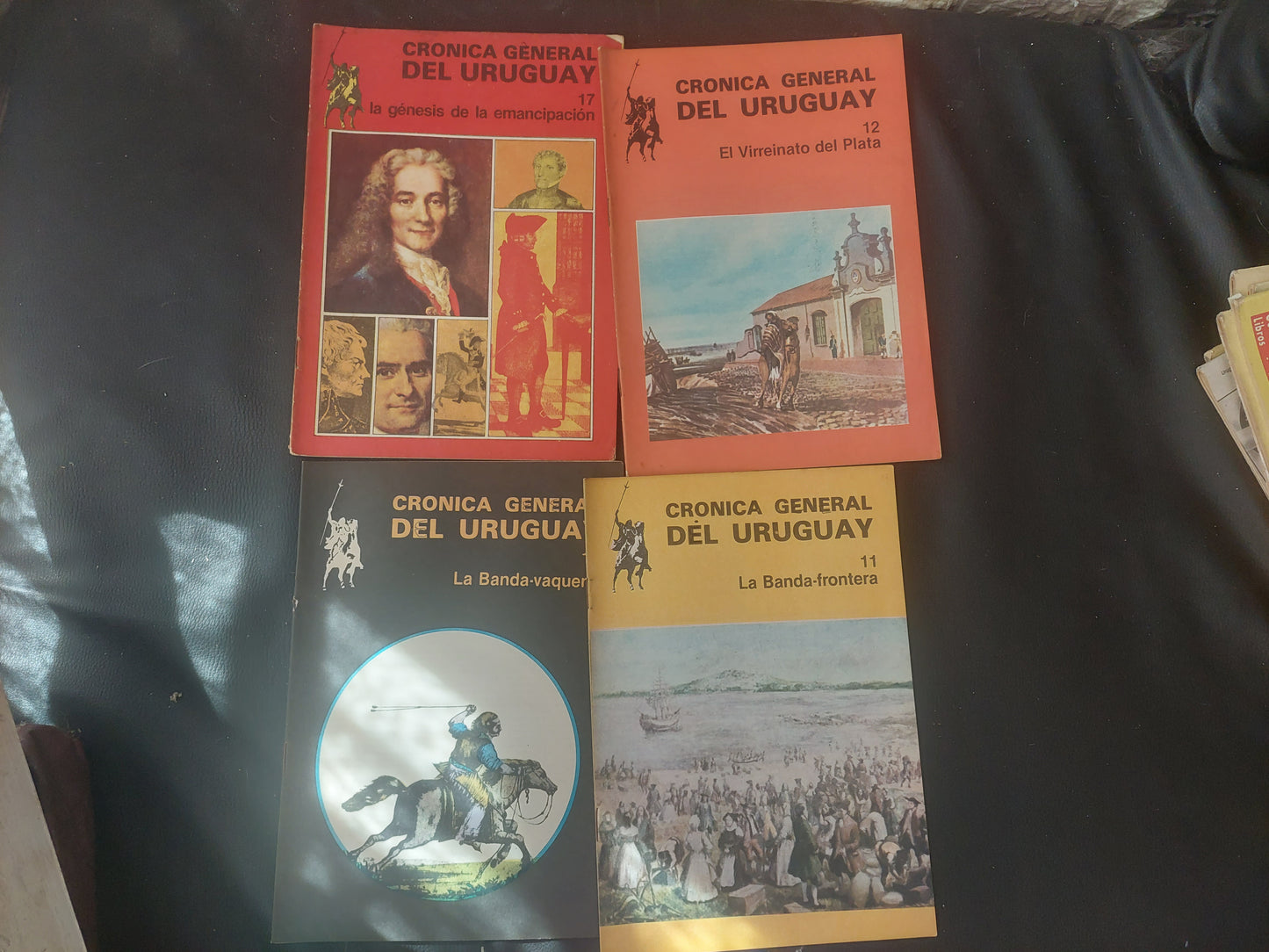 16 fascículos Crónica general del Uruguay