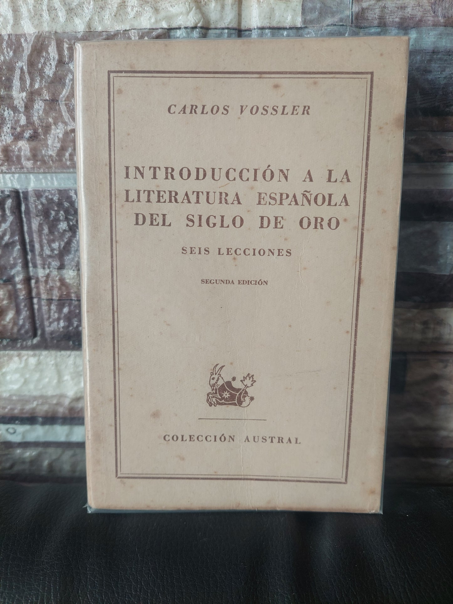 Introducción a la literatura española del siglo de oro - Carlos Vossler