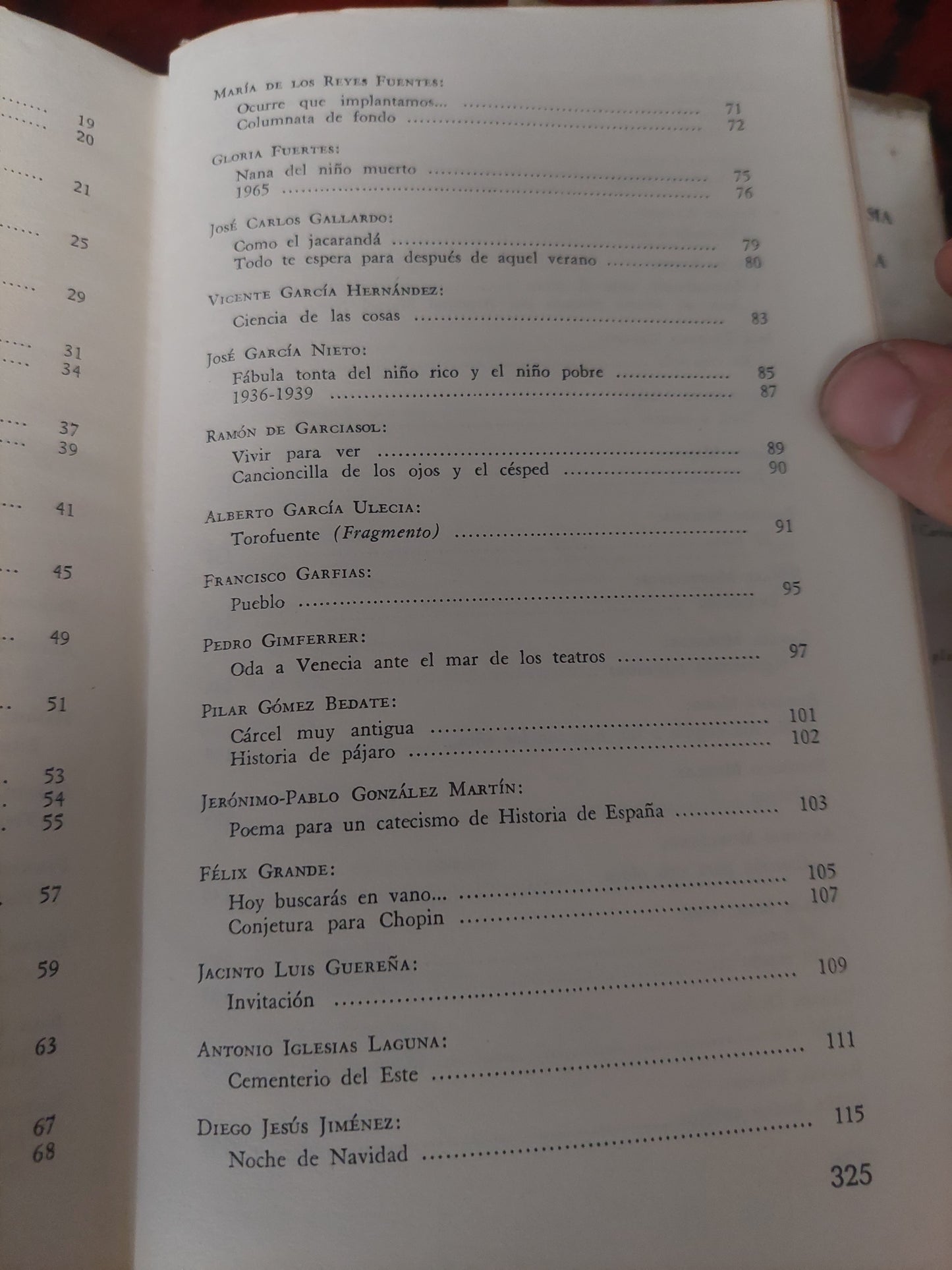 Antología de poesía española 1965-1966
