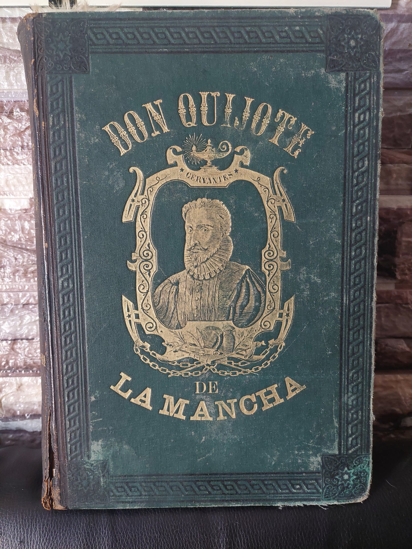 Don Quijote de la Mancha. Año 1882. Ilustrado
