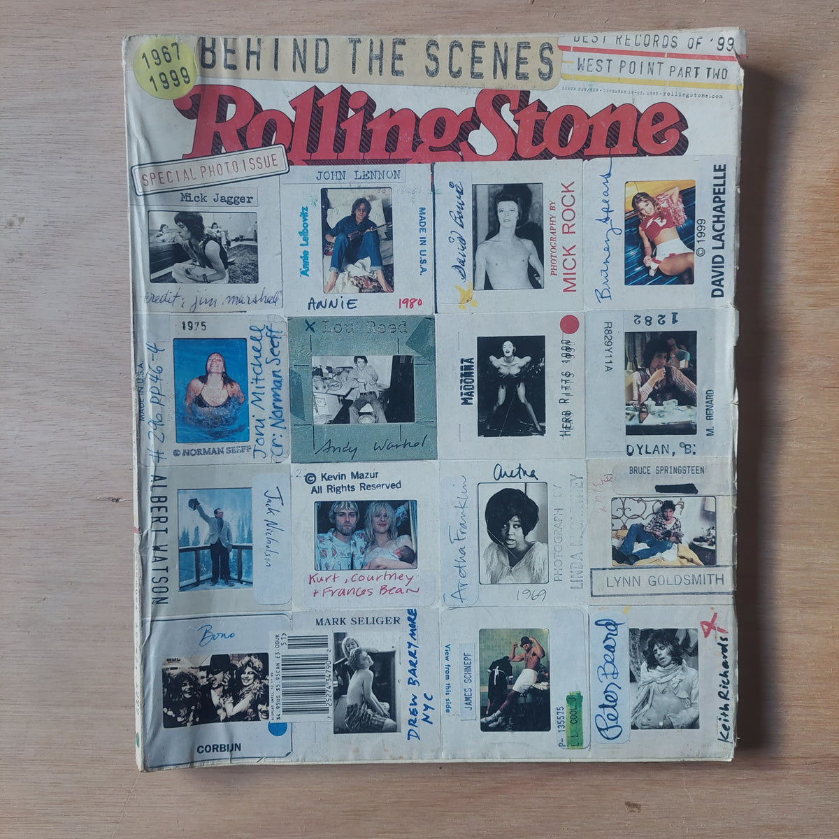 Rolling Stone behind the scenes. Special photo issue. 1967-1999