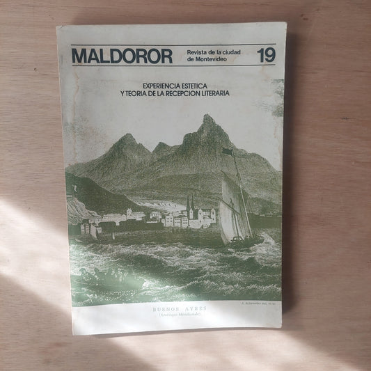 Revista Maldoror 19. Experiencia estética y teoría de la recepción literaria
