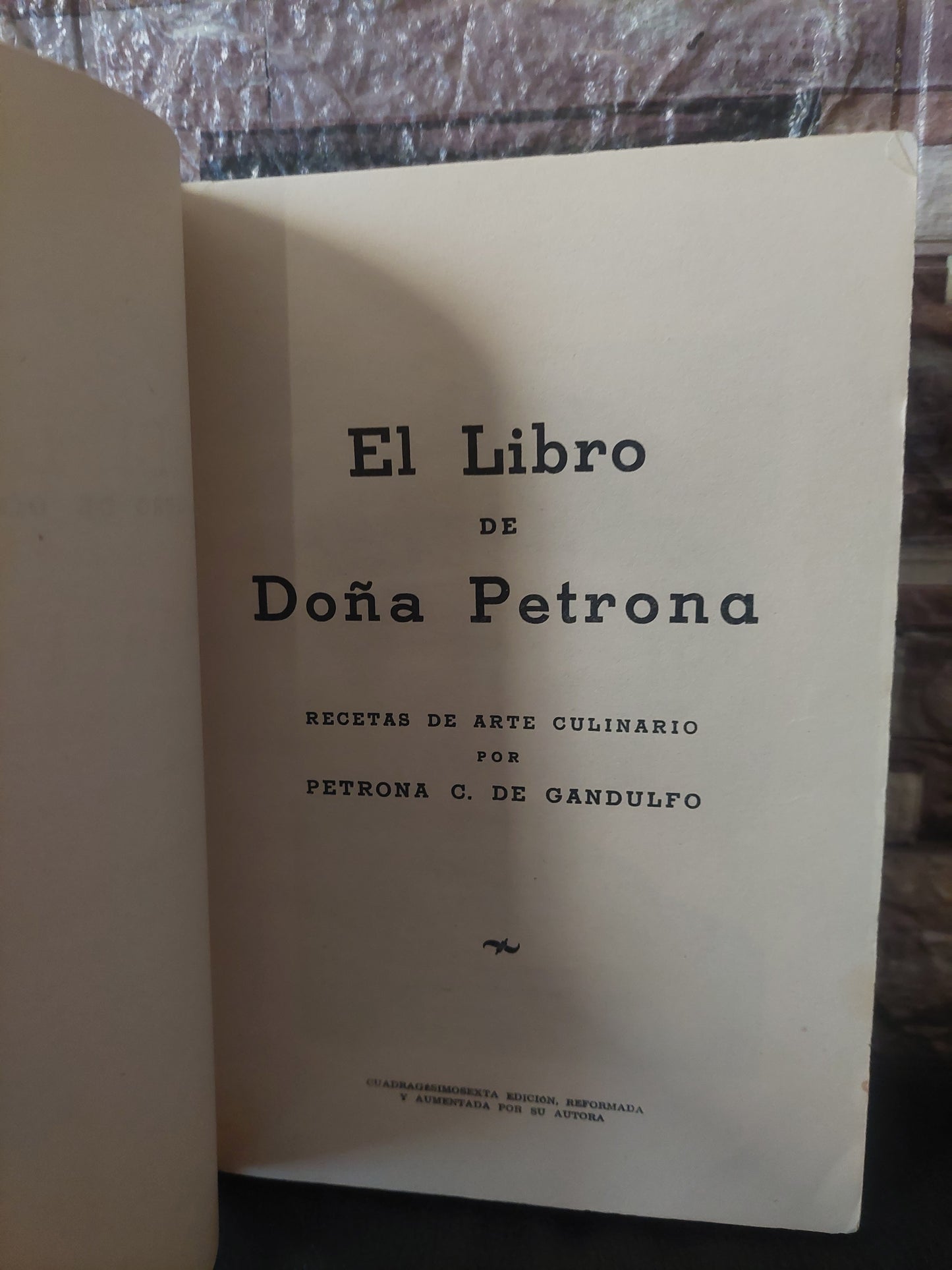 El libro de Doña Petrona. 46 edición