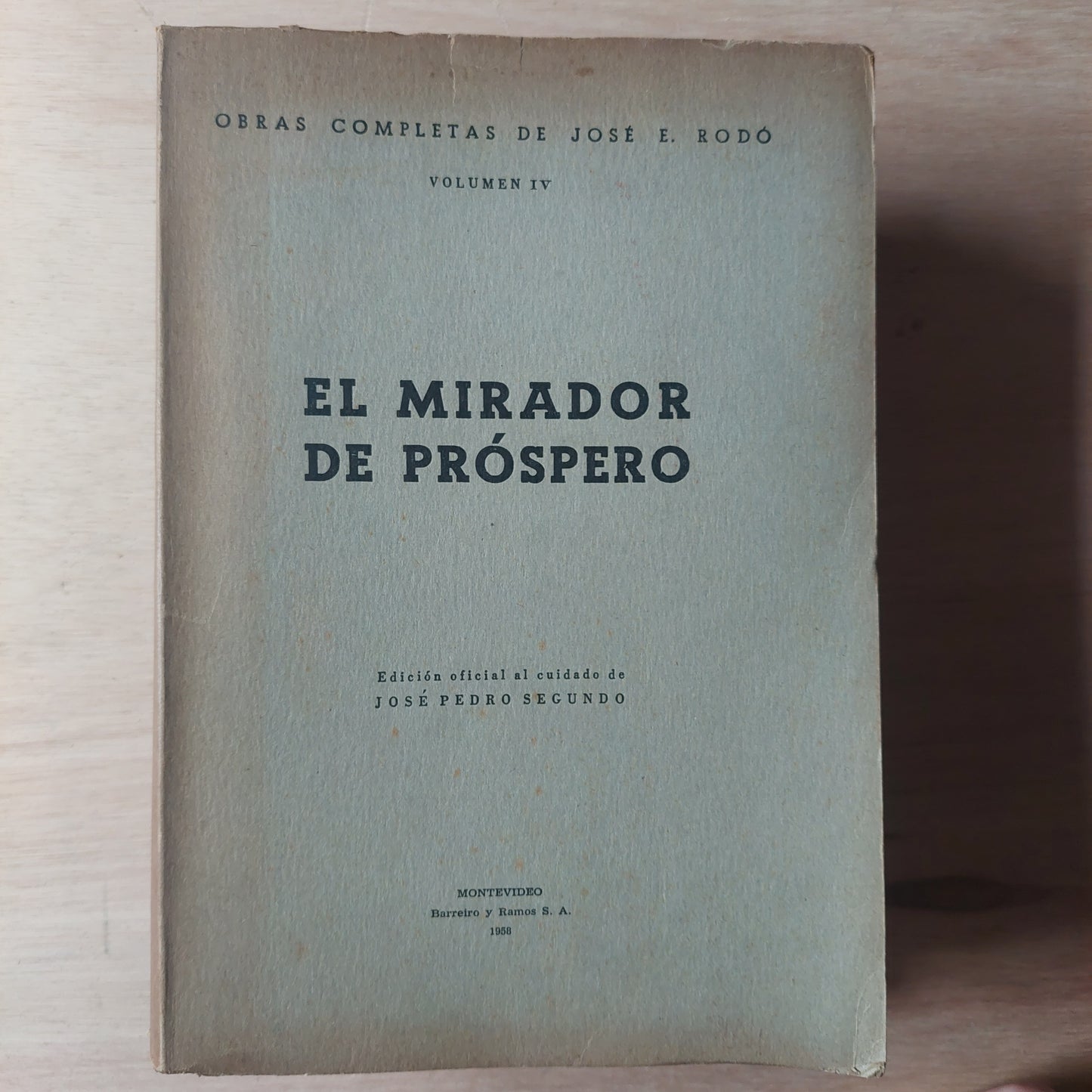 Obras completas José Enrique Rodó
