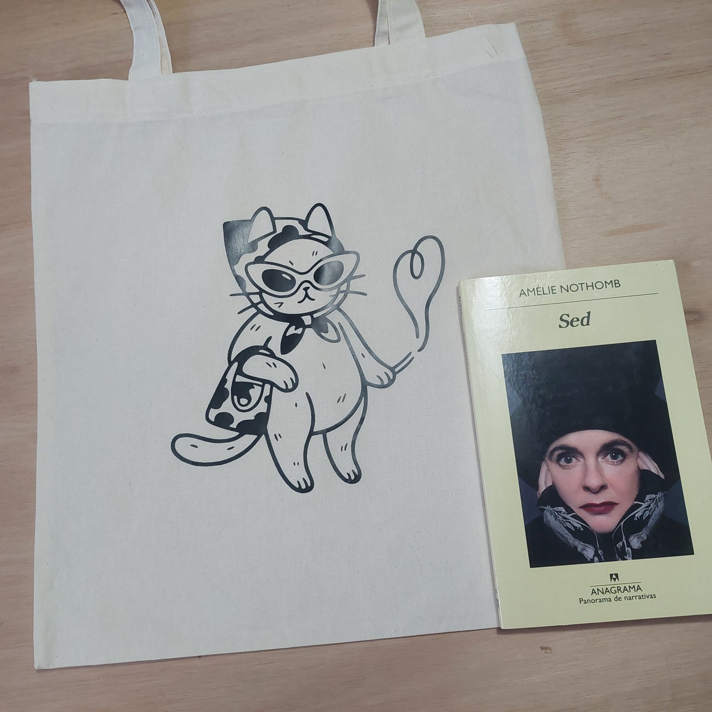 Tote bag gata Mabel