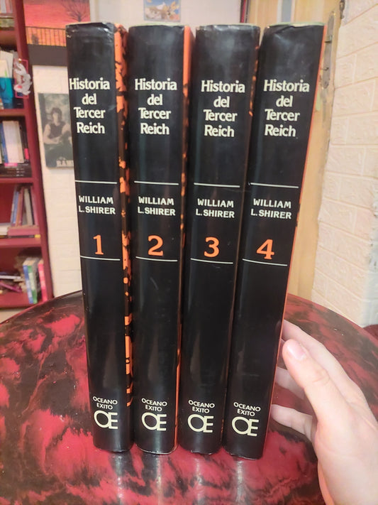 Historia del Tercer Reich - William L. Shirer. Completa en 4 tomos