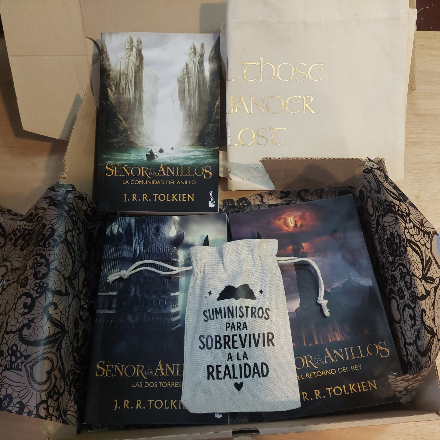Caja lectora El Señor de los Anillos