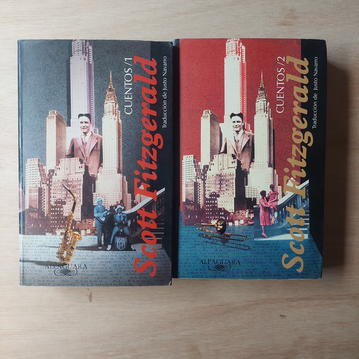 Cuentos Scott Fitzgerald dos tomos