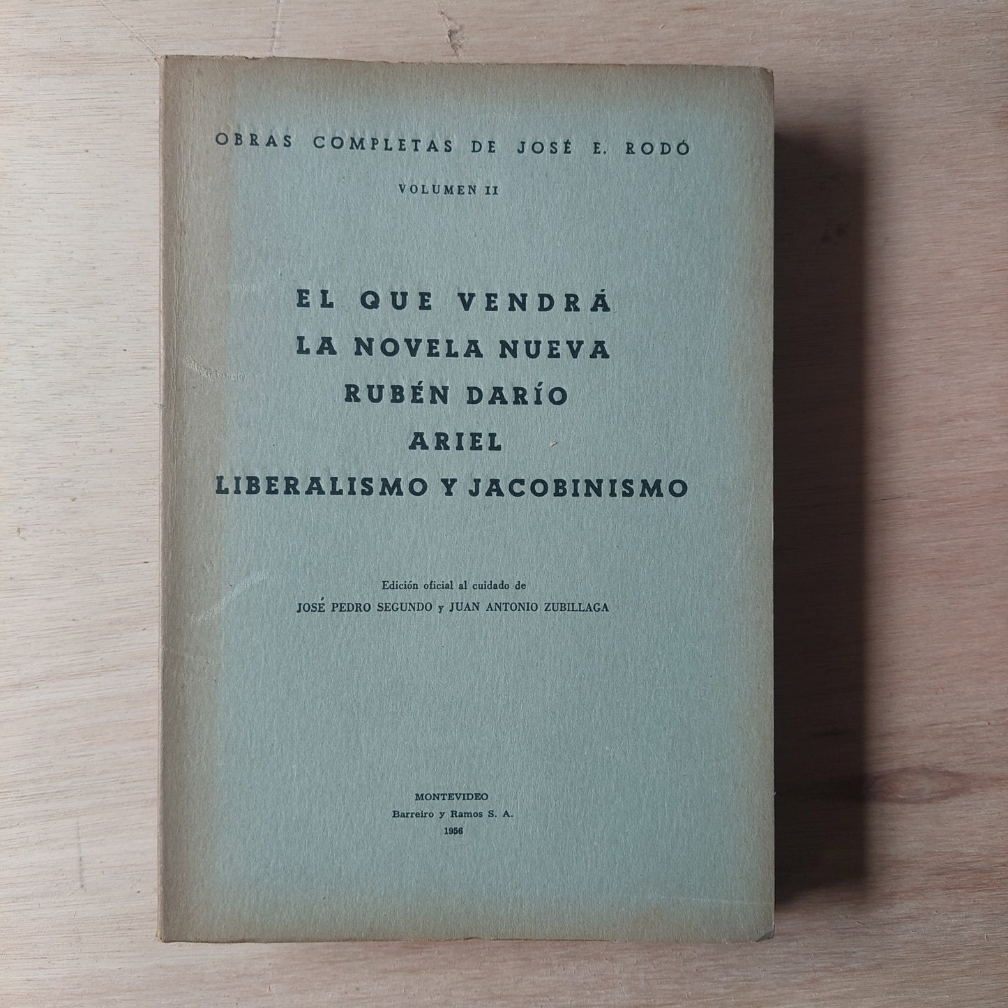 Obras completas José Enrique Rodó