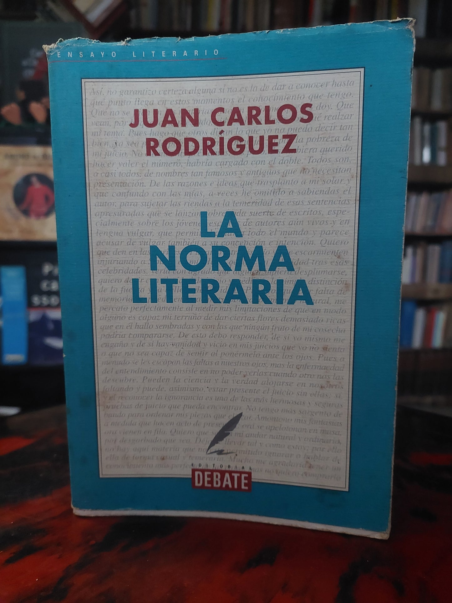 La norma literaria - Juan Carlos Rodriguez