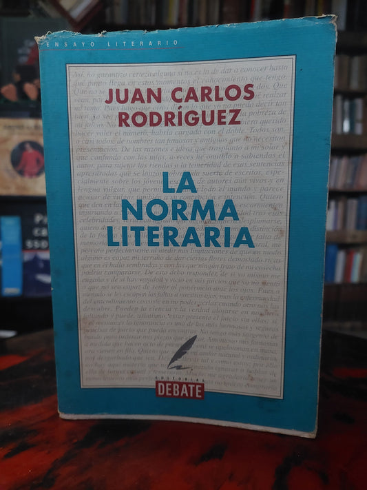 La norma literaria - Juan Carlos Rodriguez