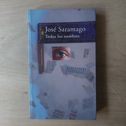Todos los nombres - José Saramago