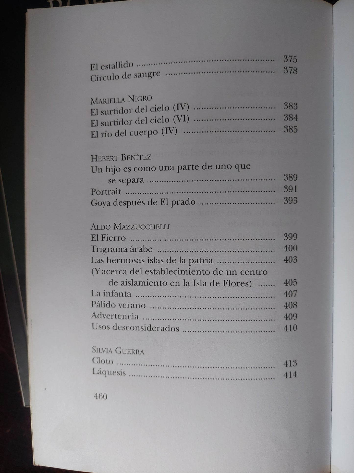 Antología. La poesía del siglo XX en Uruguay