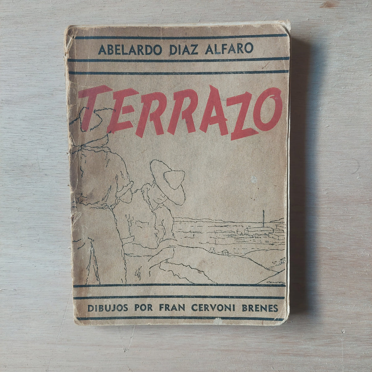 Terrazo - Abelardo Díaz Alfaro (firmado y dedicado por el autor)