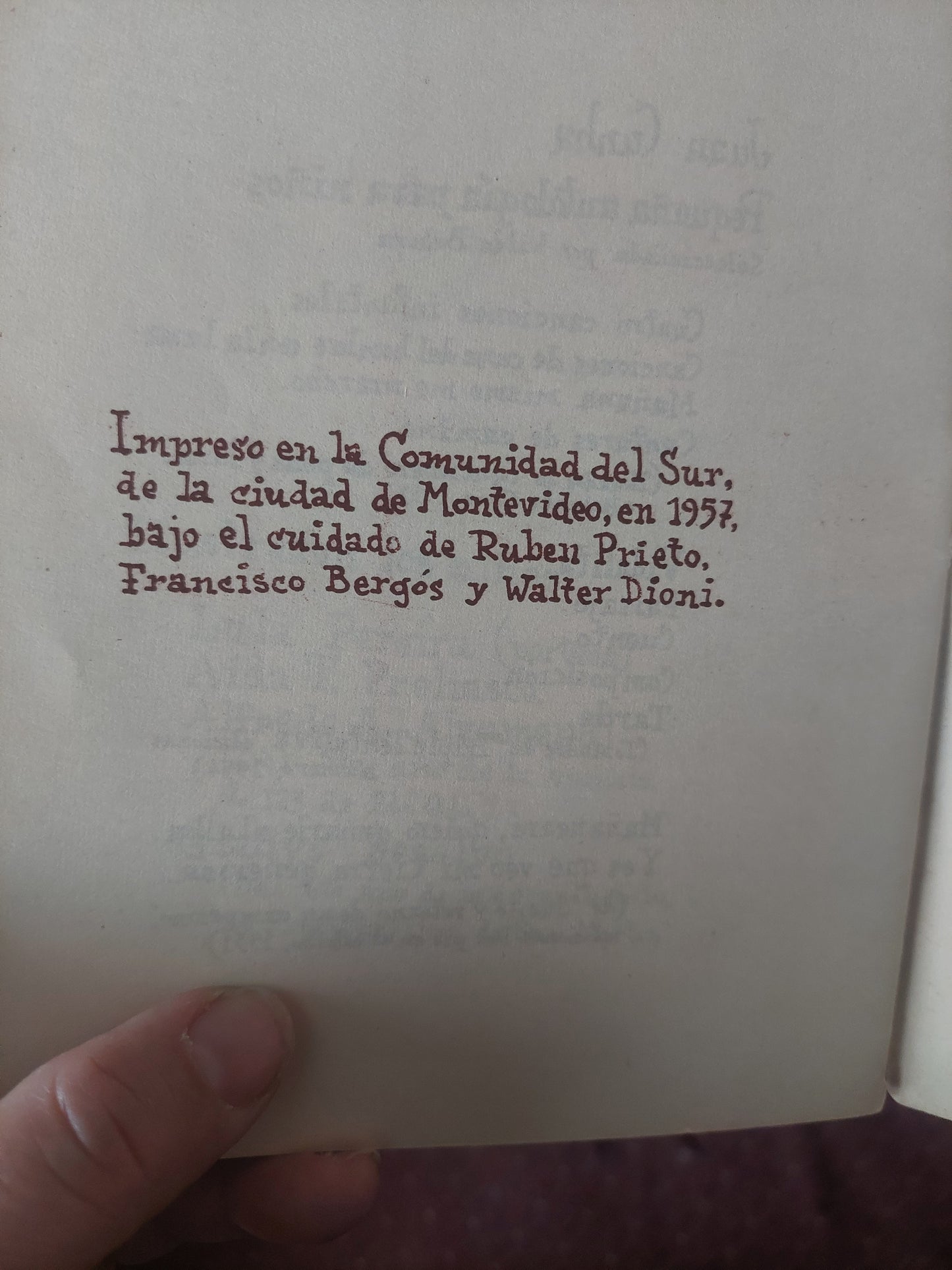 Pequeña antología Juan Cunha