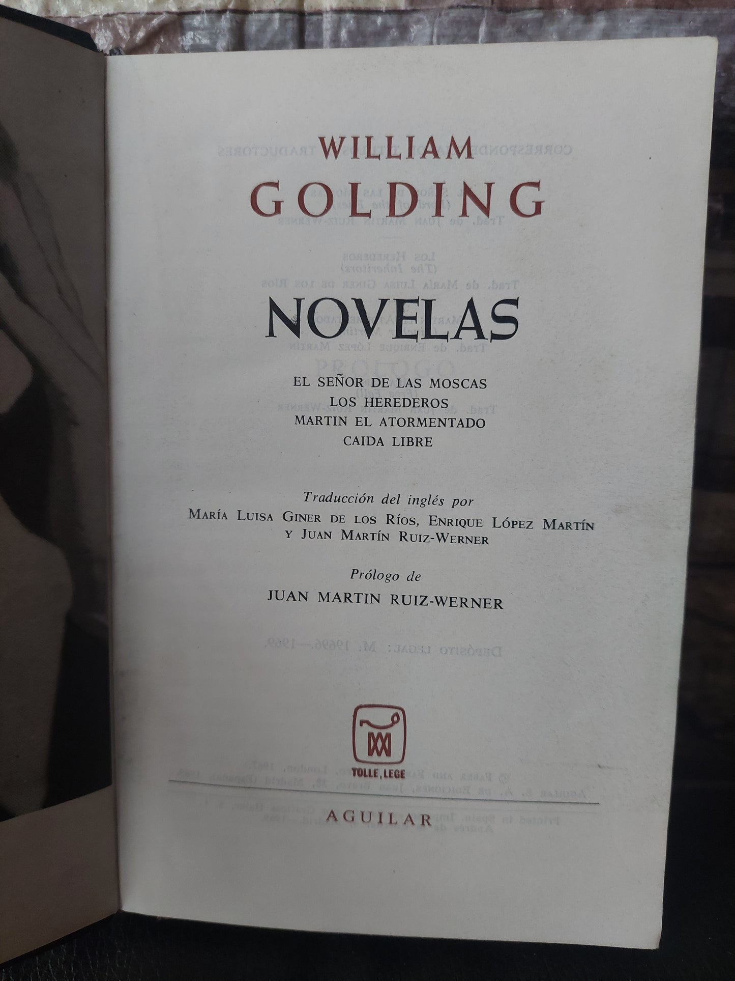 Novelas William Golding