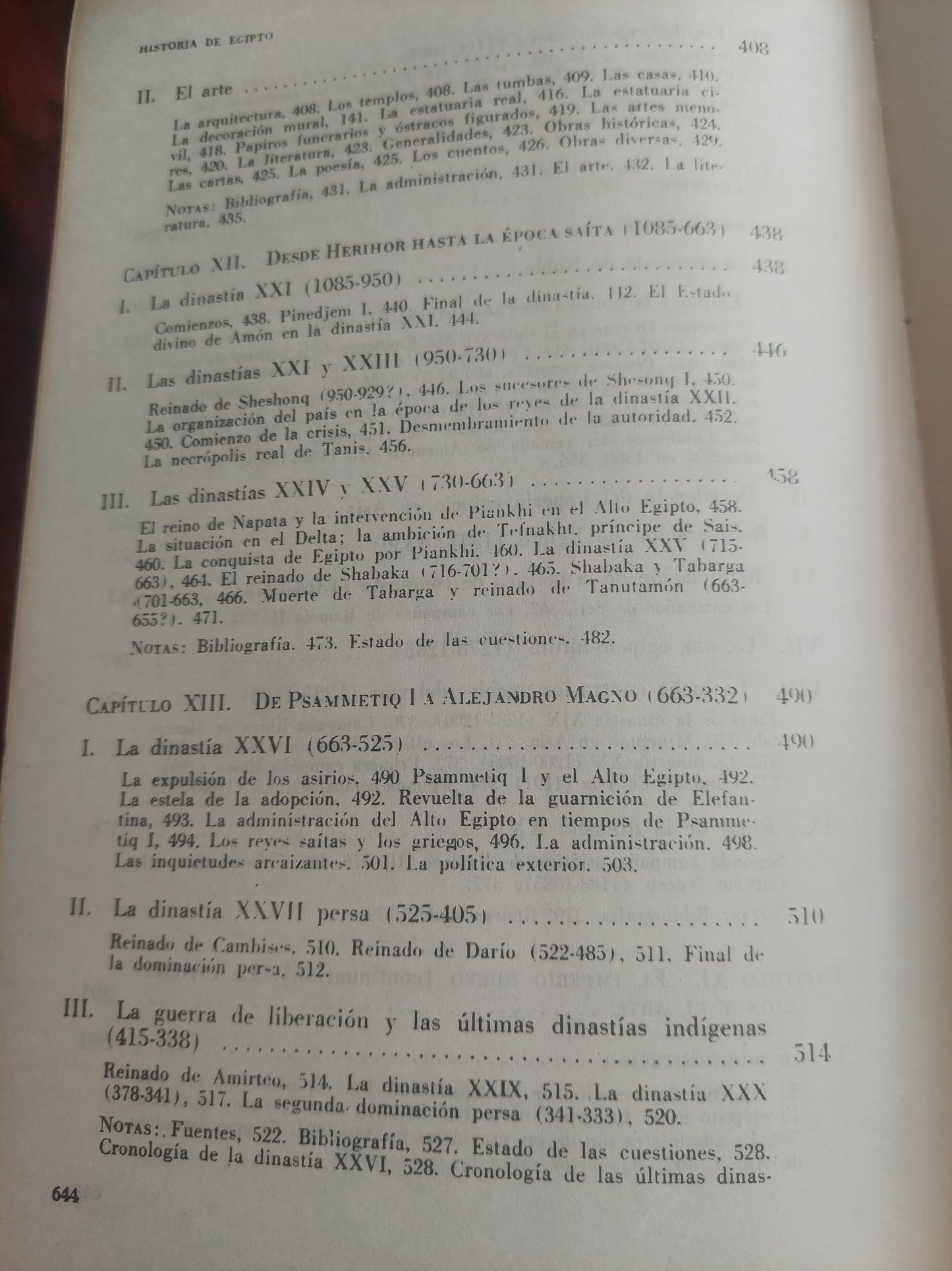 Historia de Egipto - Drioton y Vandier