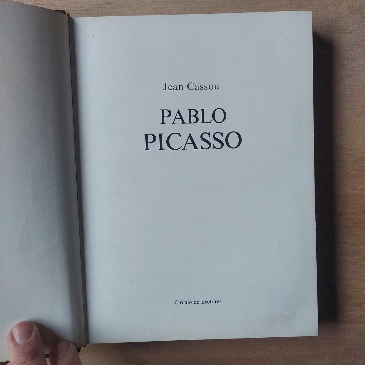 Pablo Picasso - Jean Cassou (algunos subrayados con flúor)