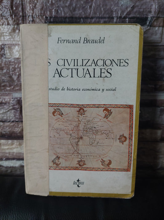 Las civilizaciones actuales - Fernand Braudel (detalles de humedad)