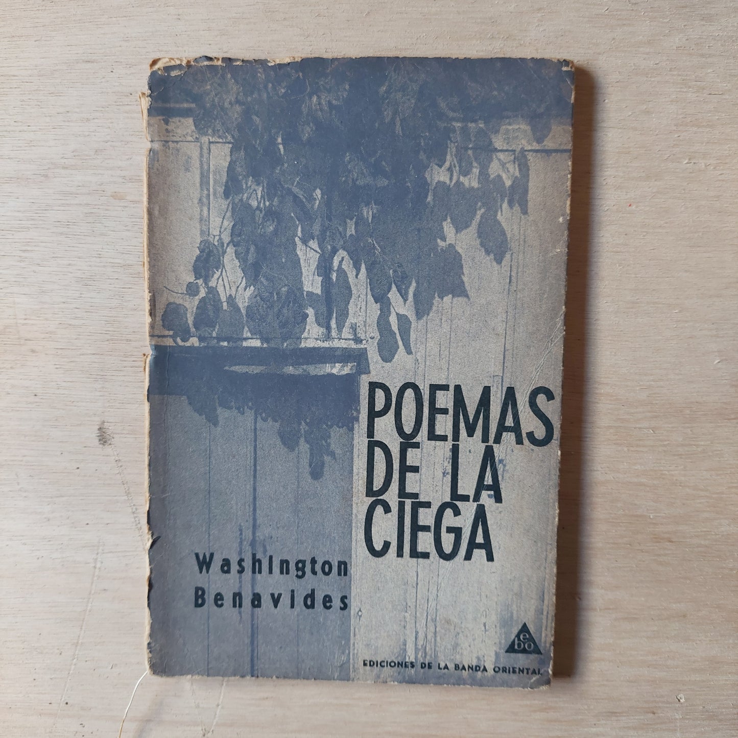 Poemas de la ciega - Washington Benavides (Firmado y dedicado por el autor)