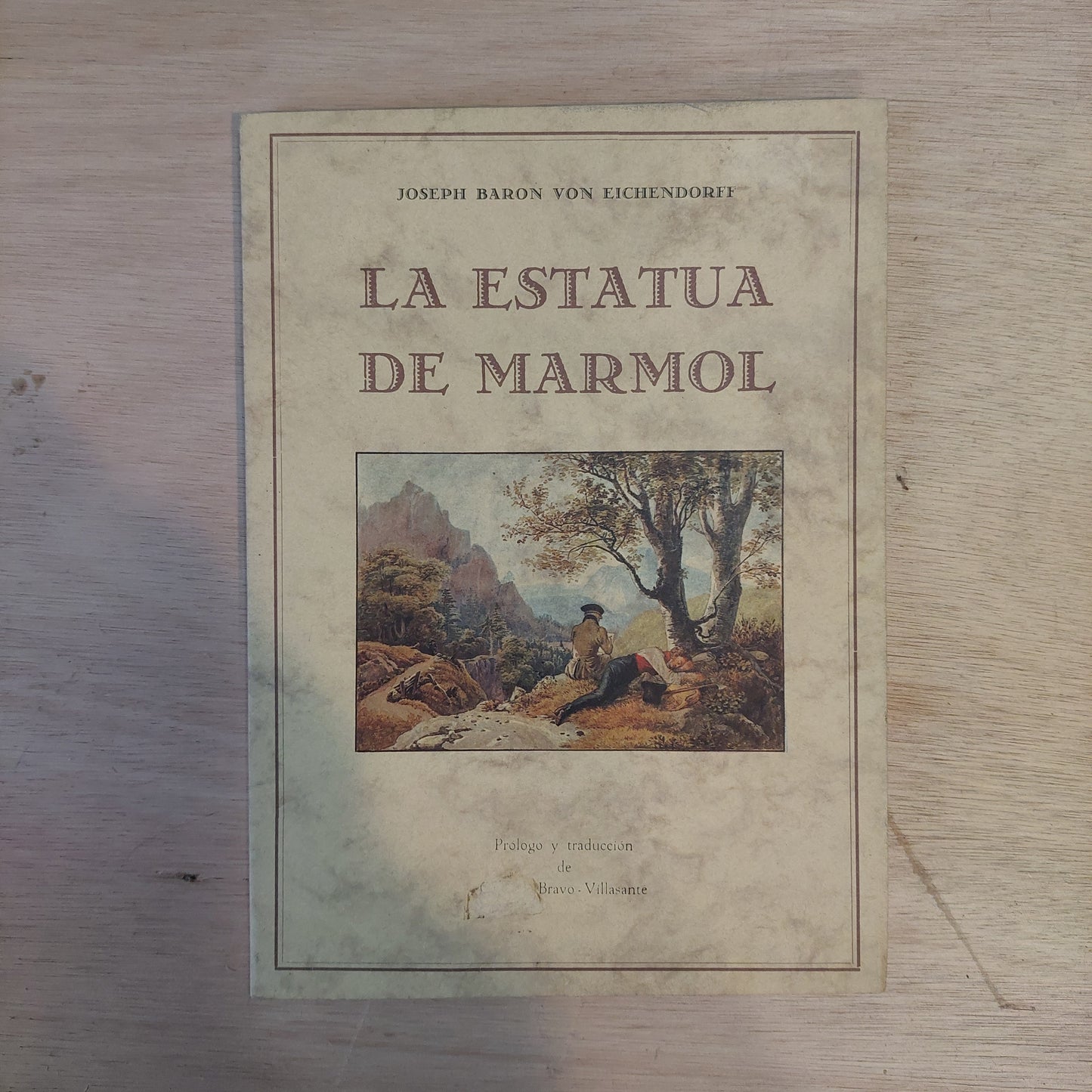 La estatua de mármol - Joseph Baron Von Eichendorff