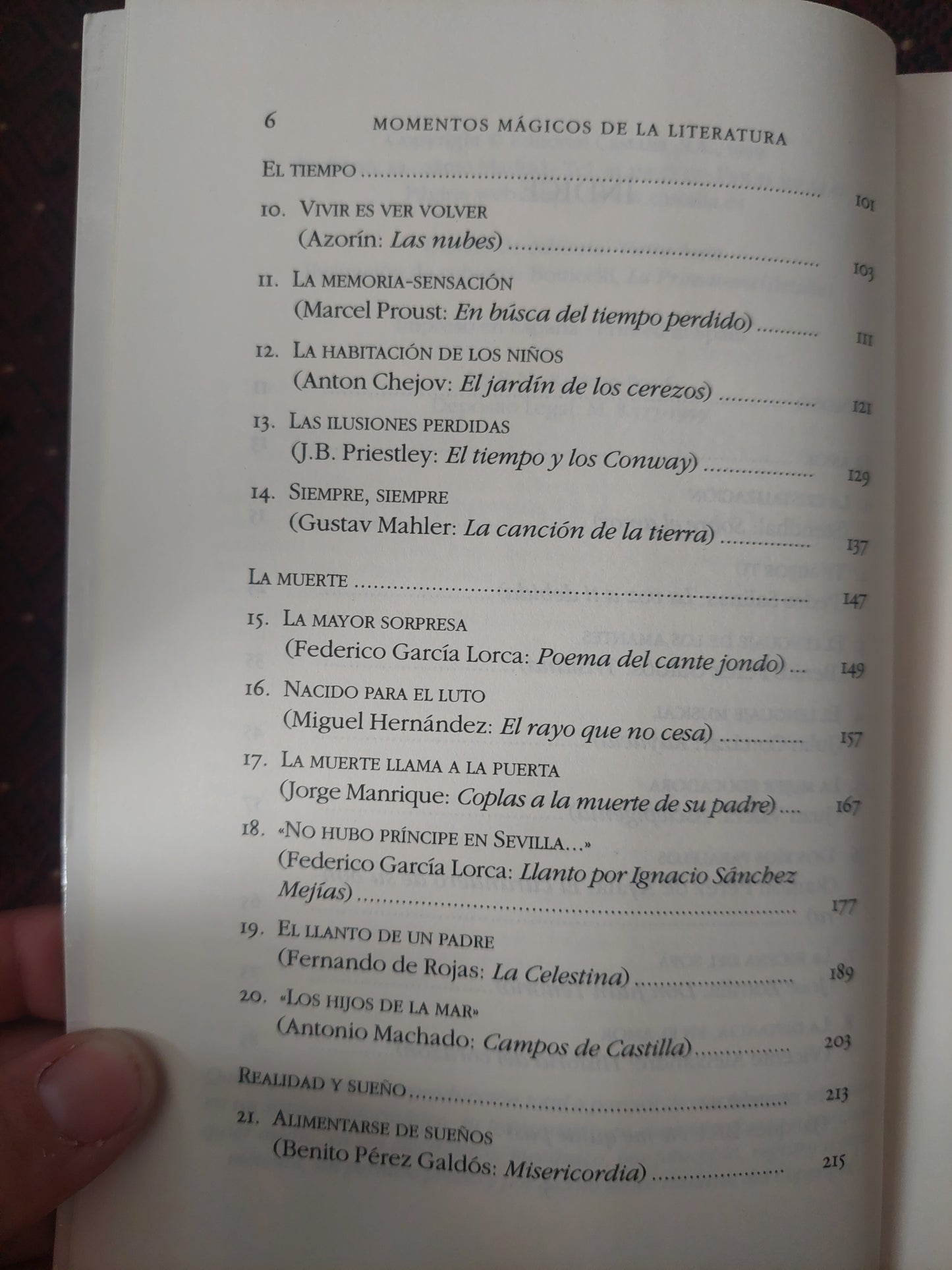 Momentos mágicos de la literatura - Andrés Amorós