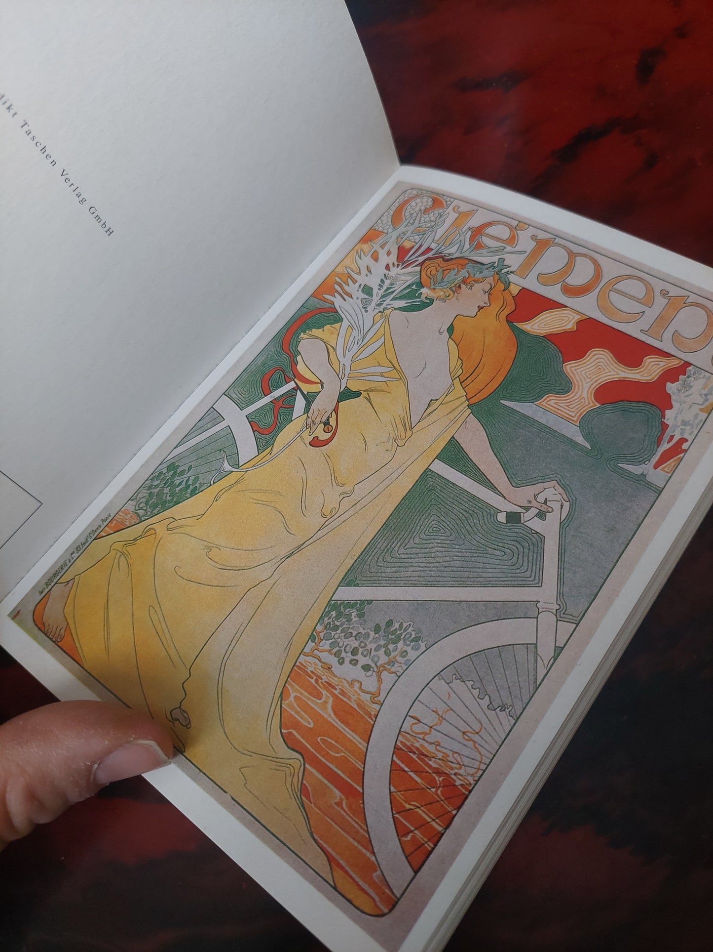 Postcard book. Art Nouveau