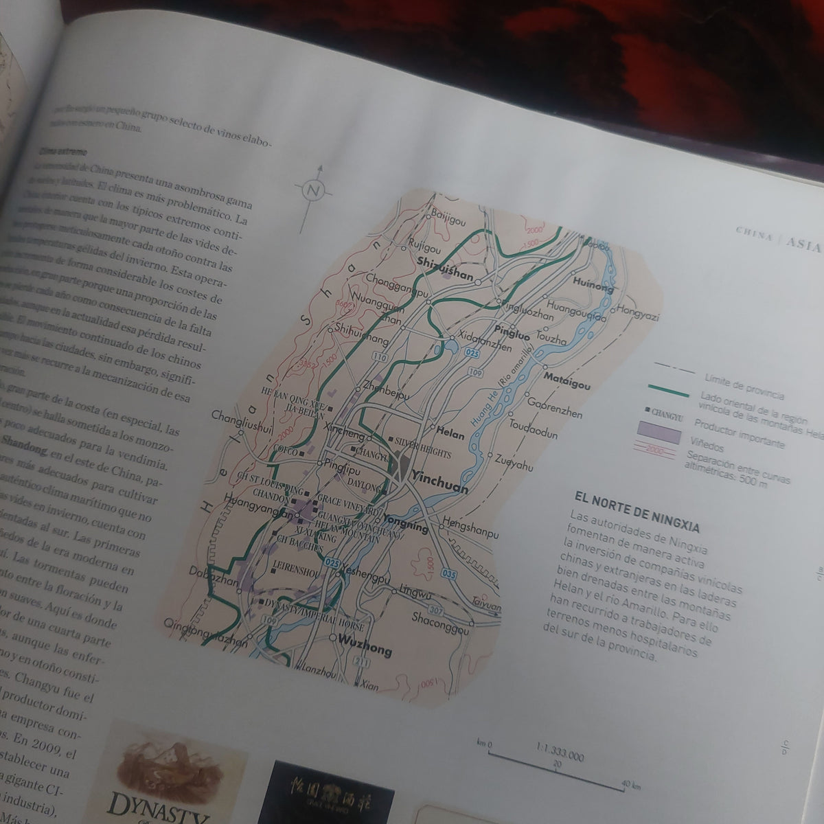 Atlas mundial del vino - Johnson y Robinson (detalles de humedad)