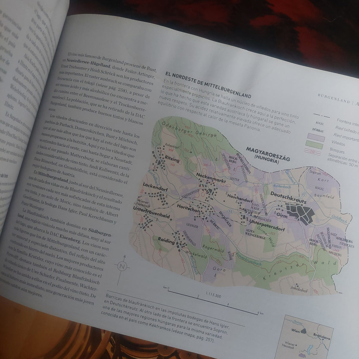 Atlas mundial del vino - Johnson y Robinson (detalles de humedad)
