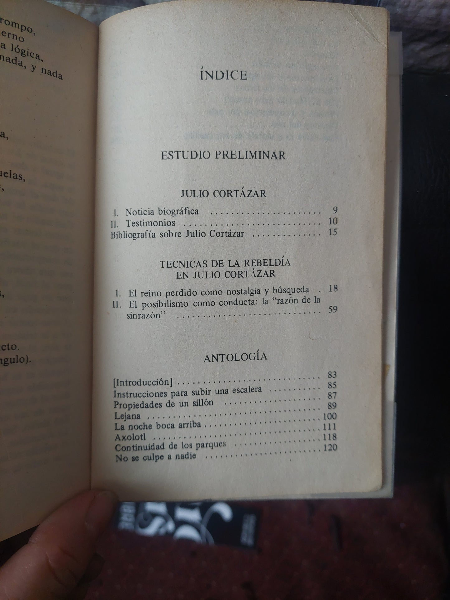 Antología Julio Cortázar