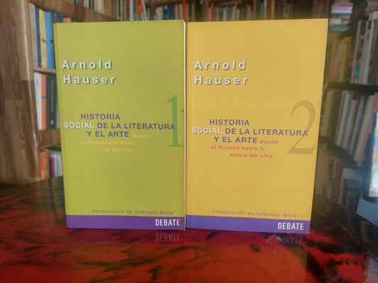 Historia social de la literatura y el arte - Arnold Hauser