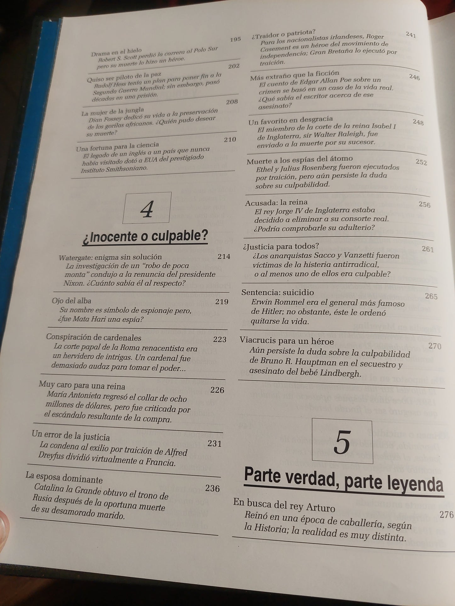 Secretos y misterios de la historia