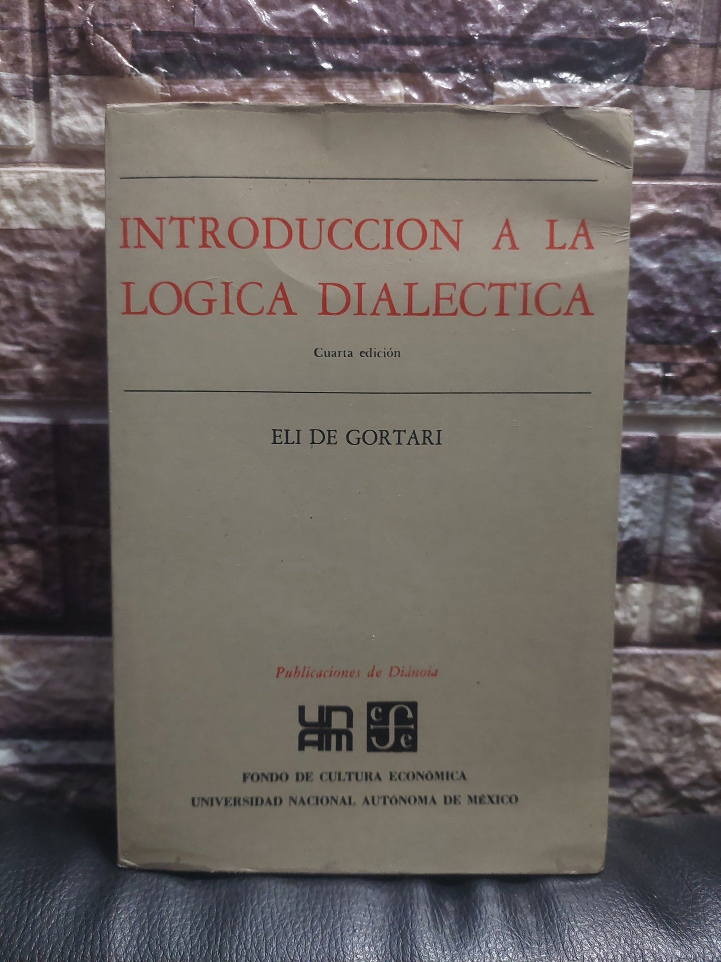 Introducción a la lógica dialéctica - Eli de Gortari