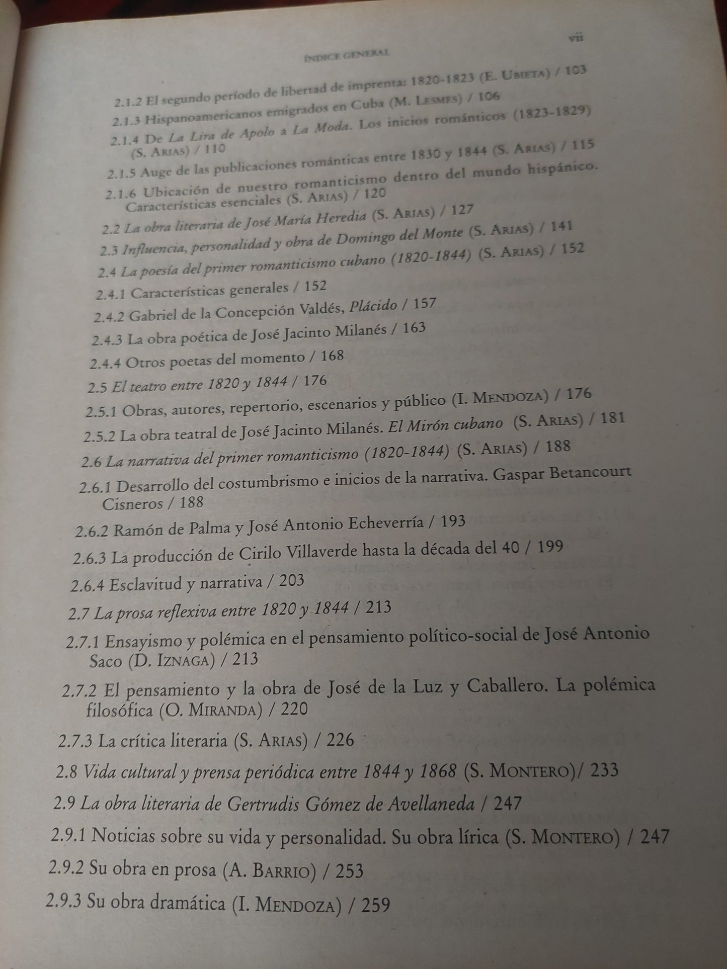 Historia de la literatura cubana. Tomo I