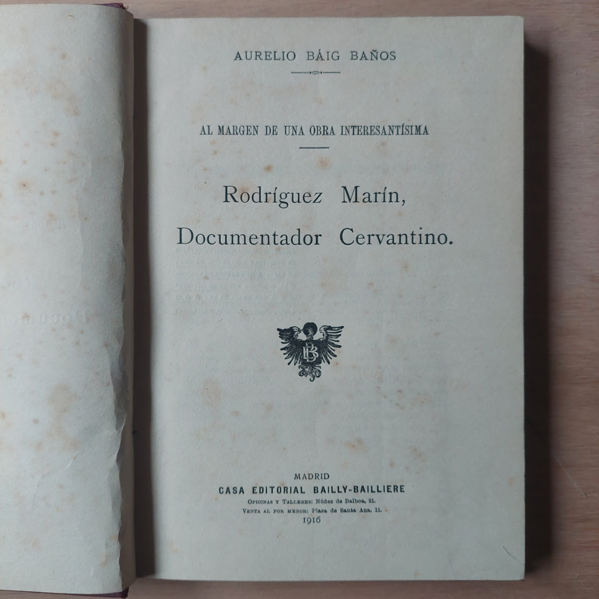 Varios ensayos - Aurelio Báig Baños