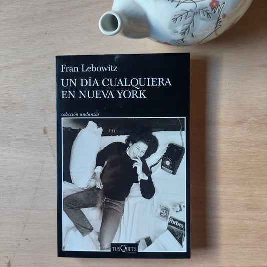 Un día cualquiera en Nueva York - Fran Lebowitz (nuevo)