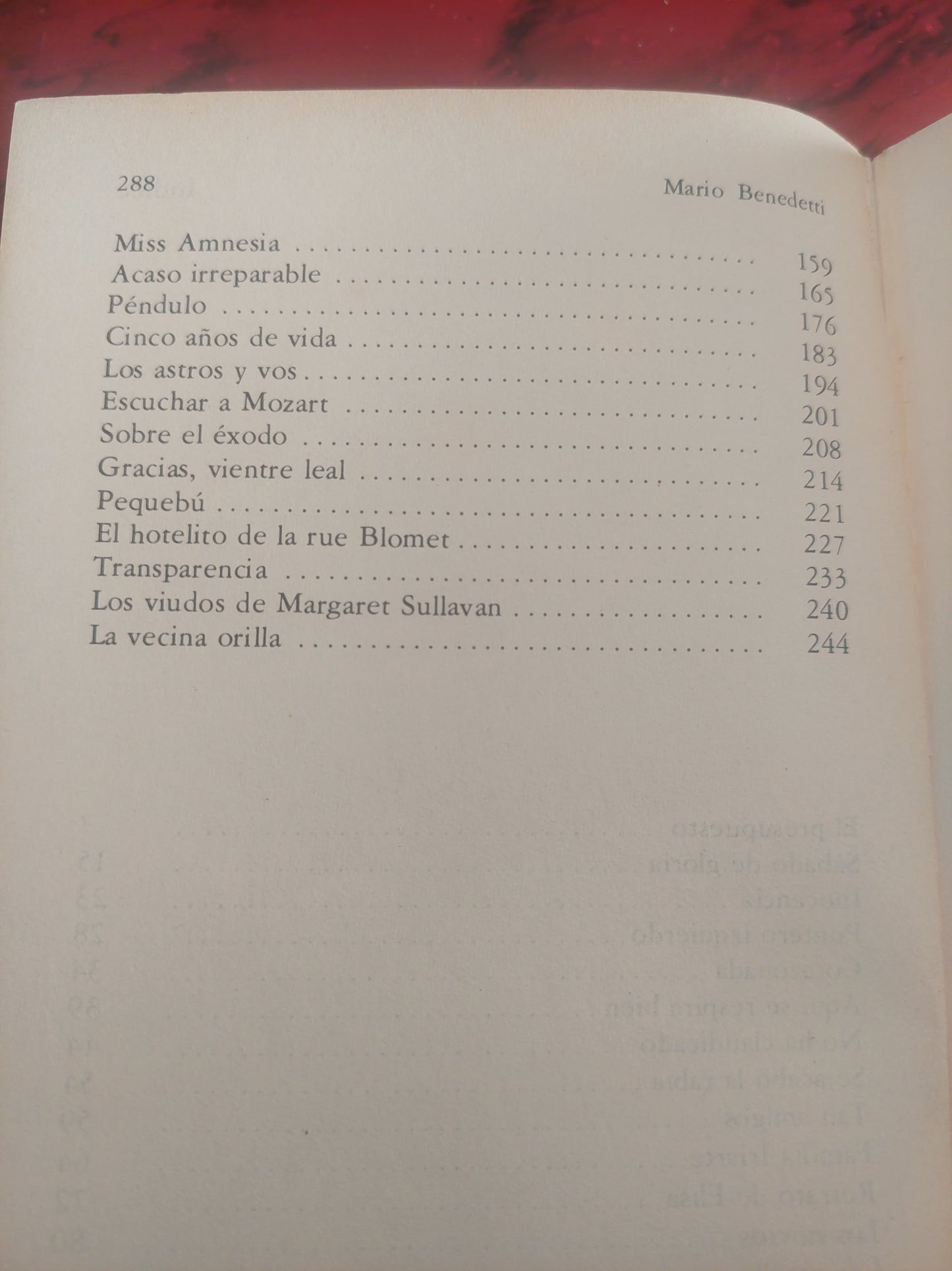 Cuentos Mario Benedetti
