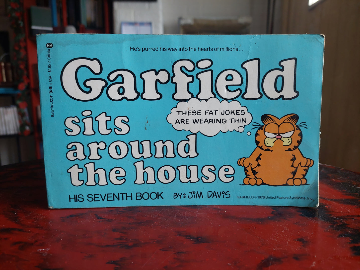 Garfield sits around the house - Jim Davies