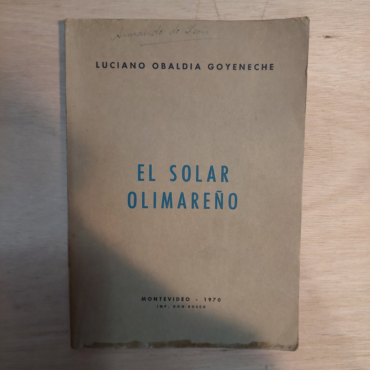 El solar olimareño - Luciano Obaldia Goyeneche