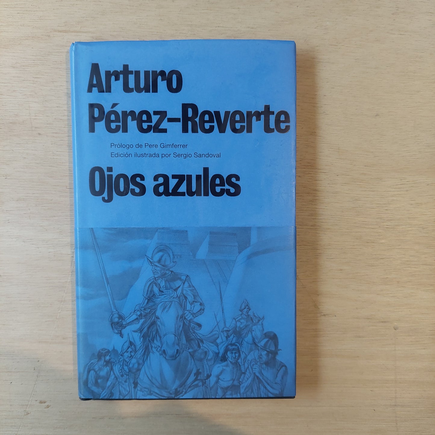 Ojos azules - Arturo Pérez Reverte (como nuevo)