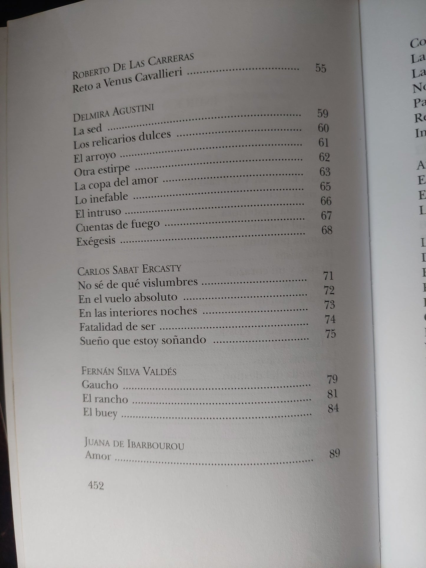 Antología. La poesía del siglo XX en Uruguay