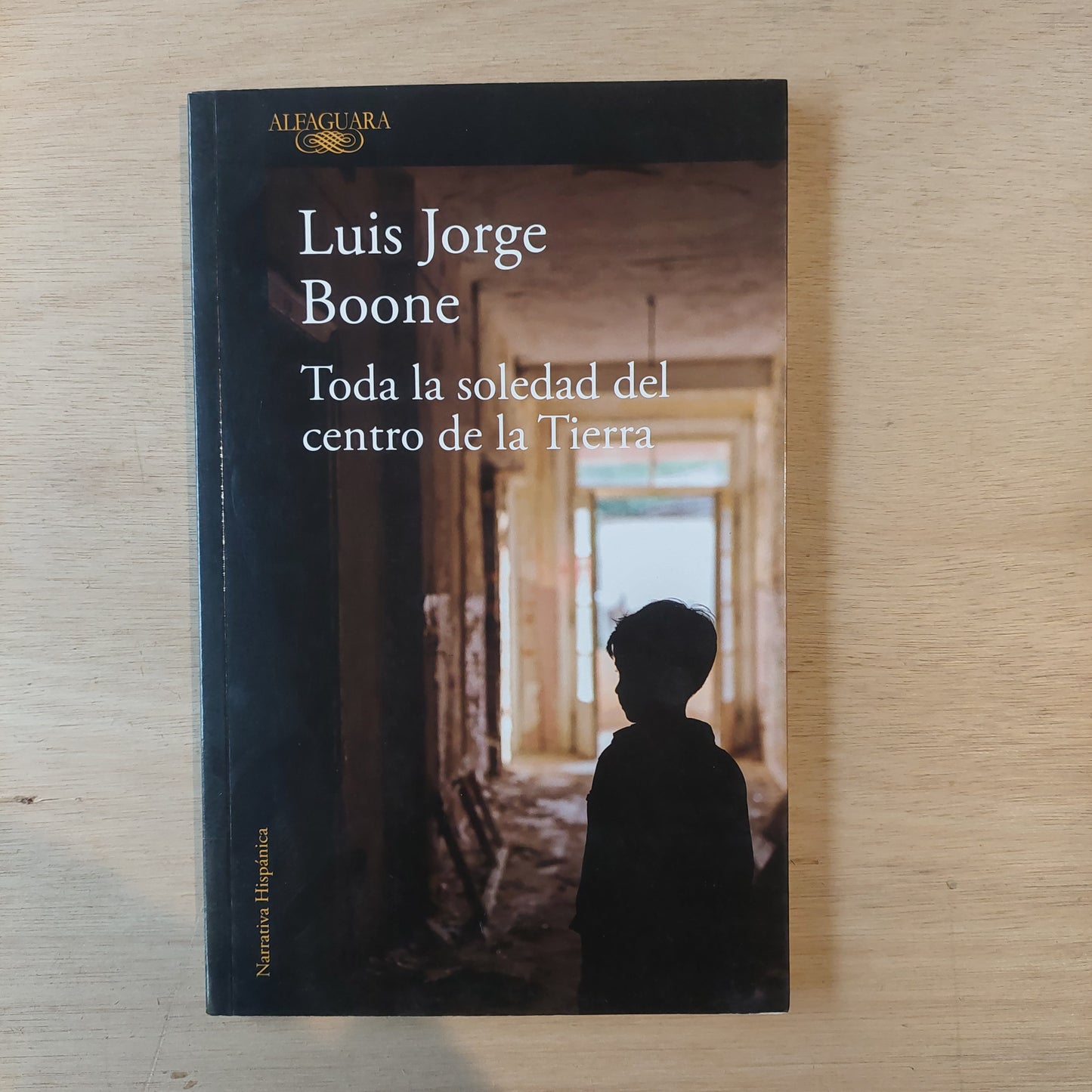 Toda la soledad del centro de la Tierra - Luis Jorge Boone (como nuevo)