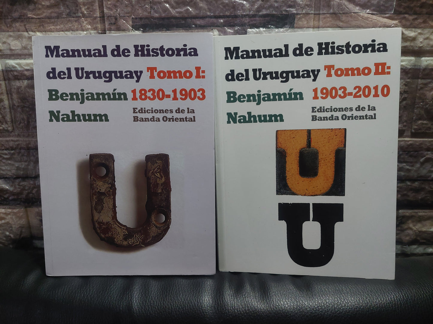 Manual de historia del Uruguay - Benjamín Nahum (como nuevos)
