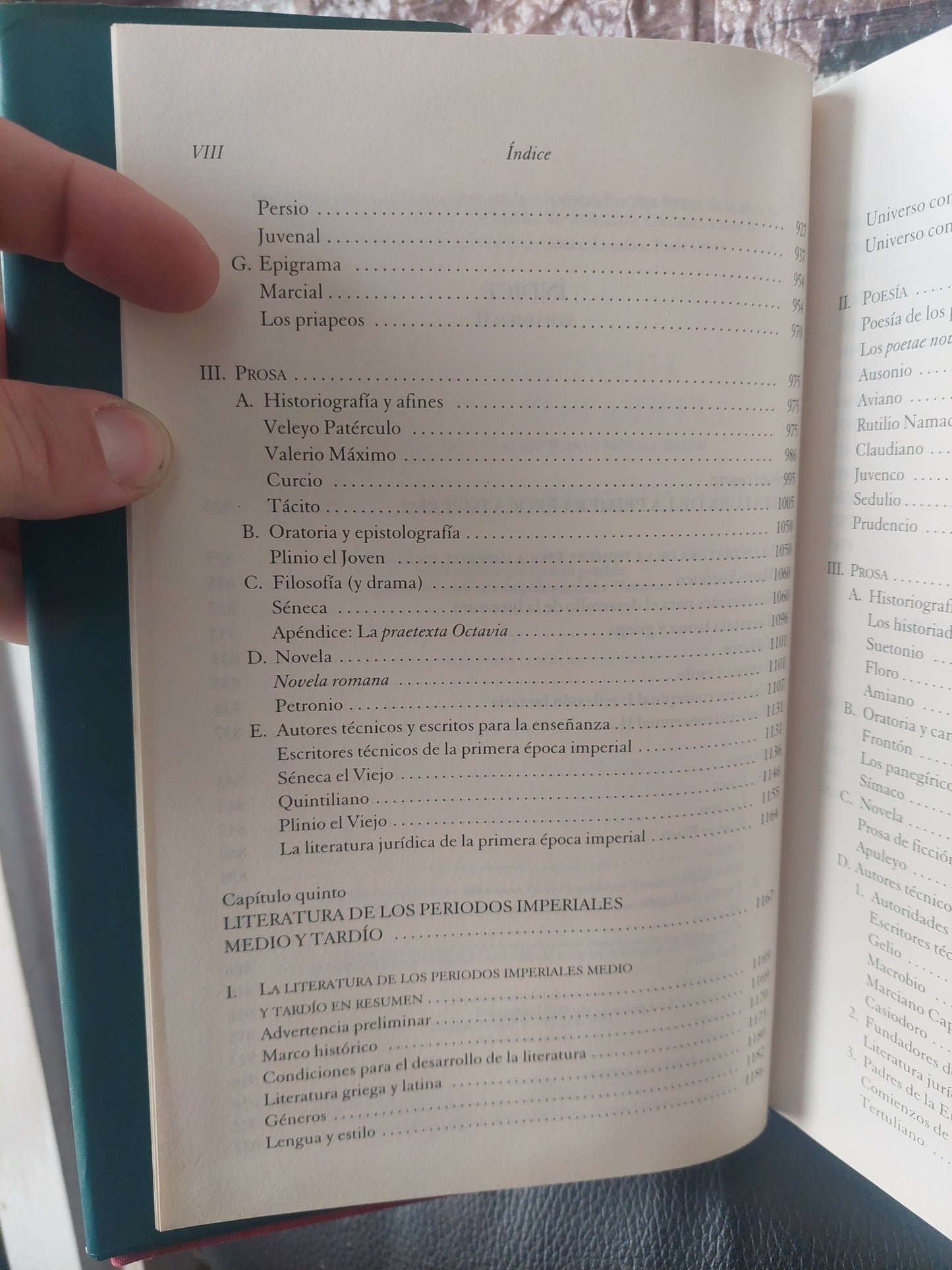 Historia de la literatura romana volumen II - Michael von Albrecht