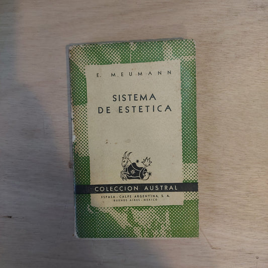Sistema de estética - E. Meumann