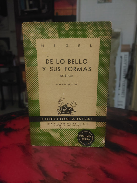 De lo bello y sus formas - Hegel
