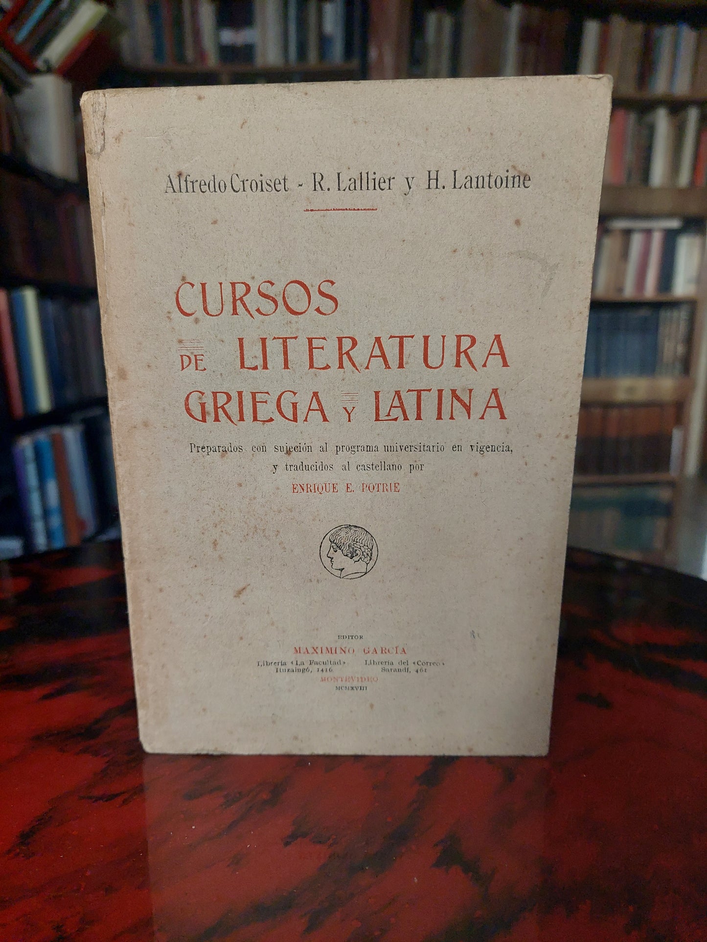 Cursos de literatura griega y latina